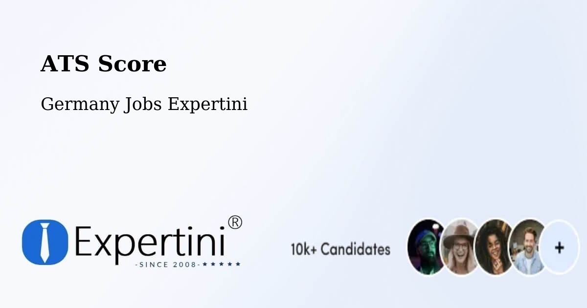 Resume ATS Score & Job Description Match Tool – Bad Wildbad - Germany Jobs Expertini