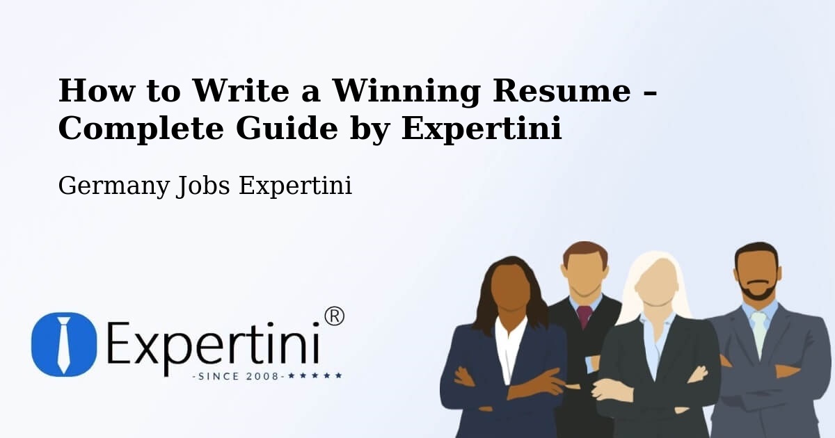 Resume Writing Guide for Job Seekers – Bad Wildbad - Bad Wildbad, Germany Jobs Expertini
